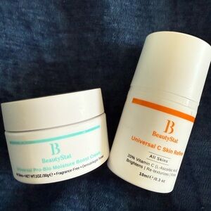 BeautyStat Skincare Set - White and Orange